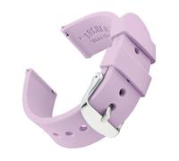 Archer Watch Straps - Soft Silicone Quick Release Watch Bands (Lavender, 20mm)