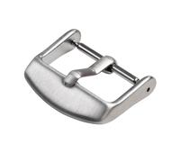 Archer Watch Straps - Stainless Steel PVD Replacement Buckle (Brushed Stainless, 24mm)