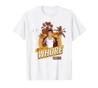 Archer Welcome to Whore Island Funny Cartoon T-Shirt