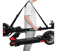 Archerest Kick Scooter Straps, Adjustable Carrying Strap with Non-Slip Shoulder Pad, Compatible with Segway Es1/es2/es2 Pro/es4/f30/f40/e8/e10/c10/e22/e25/max Mijia M365 (Black)