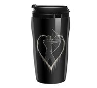 Archers Archery Coffee Cup Travel Mug with Leakproof Lid Double Wall Tumbler Water Bottle 250ml
