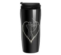 Archers Archery Coffee Cup Travel Mug with Leakproof Lid Double Wall Tumbler Water Bottle 350ml