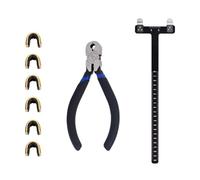 Archery Adjustment Tool Bow String Nocking Points Pliers T Squares Tuning Ruler for for Recurve and Compound Bowstring Accessories