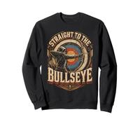 Archery Archer Straight To The Bullseye Sweatshirt