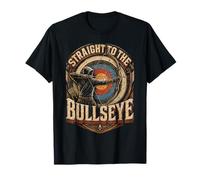 Archery Archer Straight to The Bullseye T-Shirt