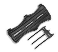 Archery Arm Guard, Leather Arm Guard for Archery Hand Guard with Hole Design and Three Adjustable Straps Forearm Guard for Youth and Adult