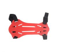 Archery Arm Guard Youth, Lightweight 17g Ventilated Polymer Guard with Adjustable Strap for Forearm Protection Against String Slap, Comfortable Practice Safety Gear (C)