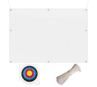 Archery Backstop 2mm Heavy Duty Arrow Netting Backstop, 5 7 10 16 ft Arrow Backstop with Rope and Archery Target Face, Arrow Stop Cloth for Backyard Outdoor(2x3.5m(7x11ft))