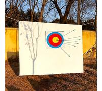 Archery Backstop Reinforced Archery Targets for Backyard Open Fields, UV Resistant Weatherproof Archery Netting, Reinforced Stitching Archery Target Backstop(2x5m(7x16ft))