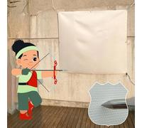 Archery Backstop Wear-resistant Archery Netting Backstop 1.5 mm Thick, 5x5 5x6 5x10 6x6 10x10 ft Archery Target Backstop Cloth, High-density Weave Arrow Netting(2x3m(7x10ft))