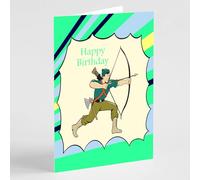Archery birthday card
