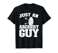 Archery Bow Bowman Arrow - Target Archer Just an Archery Guy T-Shirt