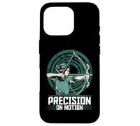 Archery Bow Lover Design For Bowman - Precision On Motion Case for iPhone 16 Pro