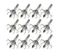 Archery Broadheads 12PK Small Game Judo and Hammer Mixed Set