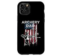 Archery Dad American Flag Bow Hunter Compound Bow Case for iPhone 11 Pro