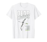 Archery Dead Centered Precision Recurve Bow Value Graphic T-Shirt, Men, White, M