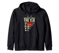 Archery Elk Hunting Reasons why i missed the Elk Hunter Zip Hoodie