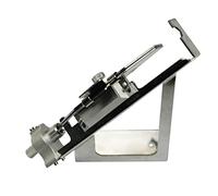 Archery Fletching Jig,Fletches, Fletching Jig Adjustable Arrow Fletching Jig with Clear Scale Durable Aluminum Portable Archery Tool for Archery DIY Silver