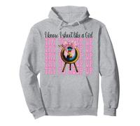 Archery Girl Archery Mom Archer I Know I Shoot Like A Girl Pullover Hoodie