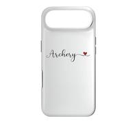 Archery Heart Typography Gift Case for iPhone Air