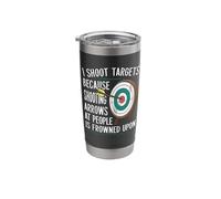 Archery Hobby Archer Bow and Arrow Archers Stainless Steel Insulated Tumbler