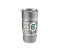 Archery Hobby Archer Bow and Arrow Archers Stainless Steel Insulated Tumbler