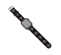 Archery I Don't Wear Bows I Shoot Them Silicone Watch Strap Compatible with IWatch Adjustable Sports Band Unisex 38mm/40mm