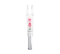 Archery Lighted Nocks 6.2mm ID - Pack of 6 Automatic Illuminated Arrow Nocks for Hunting, Field Archery and Low-Light Practice (Red)