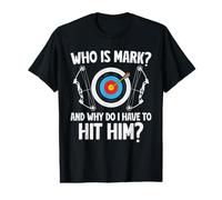 Archery Lover Who is Mark Funny Archer Value Graphic T-Shirt