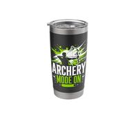 Archery Mode On Bows and Arrows Target Shooting Archer Stainless Steel Insulated Tumbler
