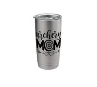 Archery Mom Archery Bows and Arrows Target Shooting Archer Stainless Steel Insulated Tumbler