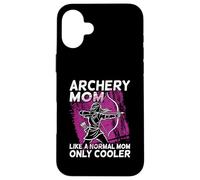 Archery Mom Like A Normal Mom Only Cooler Archer Case for iPhone 16 Plus