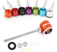 Archery Recurve Bow Sight Head 0.5/0.75/1.0 Optical Fiber Pin Aiming Point Aluminum Sight Suitable for Recurve Bow (Orange, Optical Fiber 0.75)