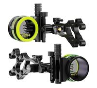 Archery Sights 5 Pin Compound Bow Sight Micro Adjustable Aluminum | Sights with 4x 6x 8x Lens Available Hunting Accessories
