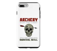 Archery Survival Skill Skull Arrow Humor Case for iPhone 7 Plus/8 Plus
