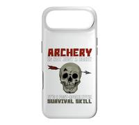 Archery Survival Skill Skull Arrow Humor Case for iPhone Air