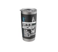 Archery Target Archer Stainless Steel Insulated Tumbler