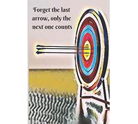 Archery Target Blank Lined Journal Notebook: A notebook, daily diary, gift idea for people who love the sport of archery!!