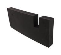 Archery Target Stand for Foam, Stable Base EVA Bracket Black | Weather Resistant Impact Absorption, Portable Range Training, Suits Traditional Bows, for Experts and Family Archers