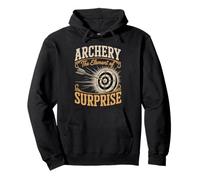 Archery The Element Of Surprise Bowhunter Pullover Hoodie