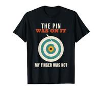 Archery The Pin was On It My Finger was Not Funny Archer Value Graphic T-Shirt