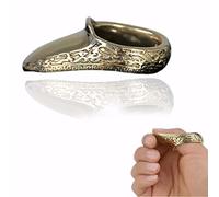 Archery Thumb Ring, Archery Thumb Guard, Brass Finger Safety Ring Handmade Traditional for Hunting Bow Practice and Shooting Arrow 23mm