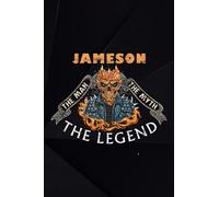 Archery Training Book - Jameson Gift The Man Myth Legend Nice: Log Book, Tracker, Chart, Diary, Record Book for Archery Training, Score Recording Gift for Archer, Archery Lovers,Daily Journal