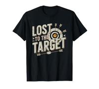 Archery Widow Broken Heart Bow Left Target Funny Partner T-Shirt