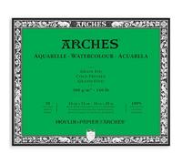 Arches 1711602 Aquarelle Watercolour Paper, Cardboard, Paper, White, 41 x 51 CM