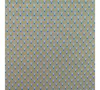 Arches Abstract Design Digital Print Cotton Rich Linen Look Fabric for Curtains Blinds Craft Bags Sewing Quilting Patchwork & Upholstery | 55" - 140 cm Wide | Sold by The Half Metre (Yellow)