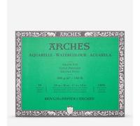 Arches 1711600 Aquarelle Watercolour Paper, Cardboard, Paper, White, 28 x 36 cm