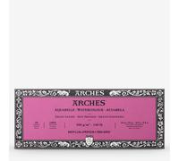 Arches : Aquarelle : Block : 140lb : 300gsm : 3.9x9.8in : 10x25cm : 20 Sheets : Glued : Hot Pressed