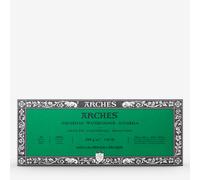 Arches : Aquarelle : Block : 140lb : 300gsm : 3.9x9.8in : 10x25cm : 20 Sheets : Glued : Not