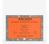 Arches : Aquarelle : Block : 16x12in : 20 sheets : 140lb : 300gsm Glued : Rough